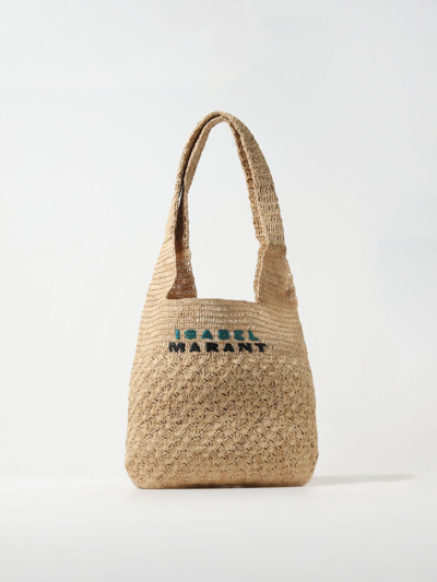 Shop Isabel Marant Tote Bags  Woman Color Natural