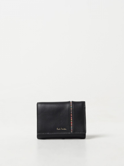 Shop Paul Smith Wallet  Woman Color Black