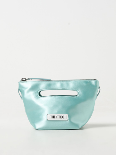 Shop Attico Mini Bag The  Woman Color Sky Blue