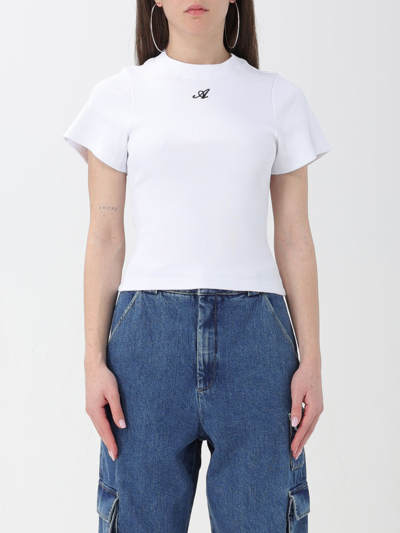 Shop Axel Arigato T-shirt  Woman Color White