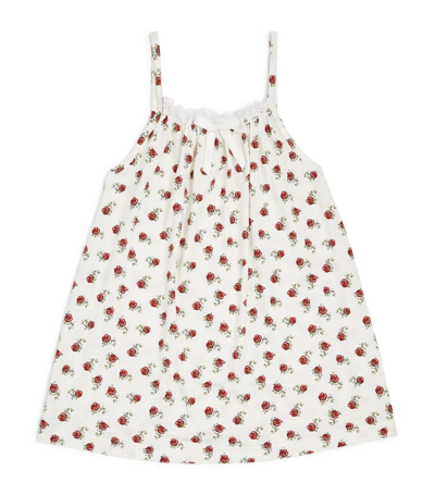 Shop Amiki Rose Print Anna Top (2-12 Years) In Pink