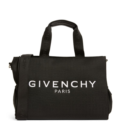 Shop Givenchy Kids Logo Changing Bag In Black
