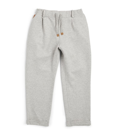 Shop Eleventy Pinstripe Suit Sweatpants (4-16 Years) In Multi