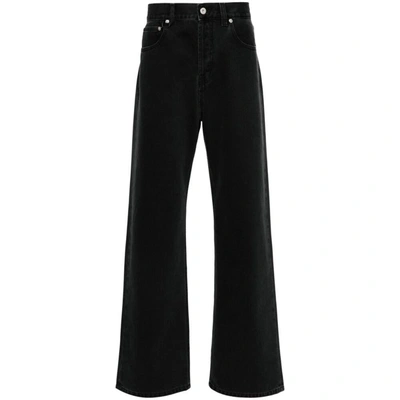Shop Jacquemus Jeans In Black