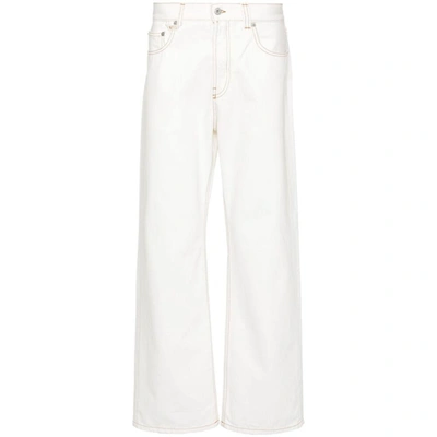 Shop Jacquemus Jeans In White
