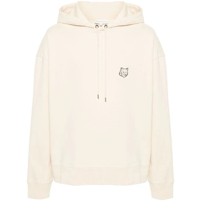 Shop Maison Kitsuné Sweatshirts In Neutrals