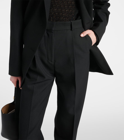 Totême Toteme Wool-blend Trouser In Black