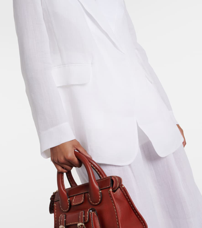 Chloé Single-button Suit Jacket In White