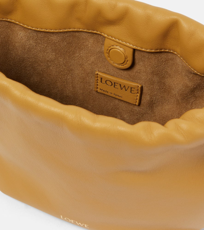 Loewe Flamenco Purse Bag In Mellow Nappa Lambskin In Brown