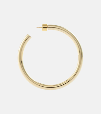 Shop Jennifer Fisher Natasha 14kt Gold-plated Hoop Earrings