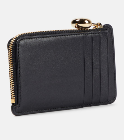 Loewe Kartenetui Aus Leder In Schwarz
