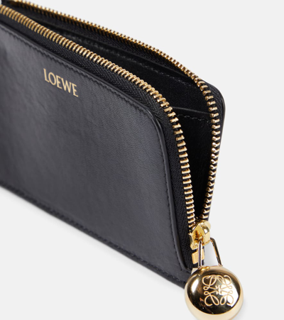Loewe Kartenetui Aus Leder In Schwarz