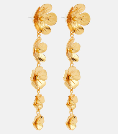 Shop Jennifer Behr Reign Earrings In Gold