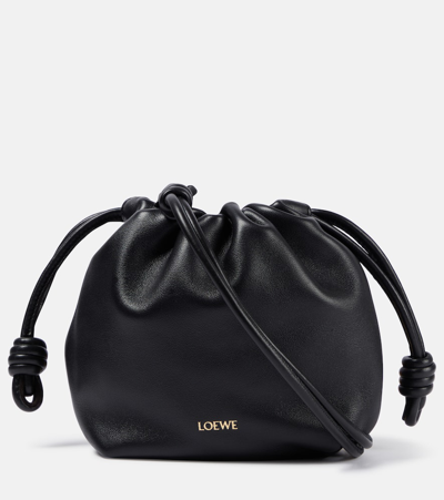 LOEWE FLAMENCO LEATHER SHOULDER BAG 