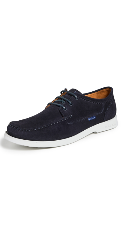 Shop Ps By Paul Smith Pebble Navy Shoes Dark Navy