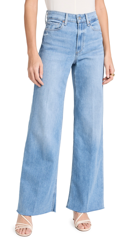 Shop Paige Anessa 31" Jeans With Raw Hem Helena