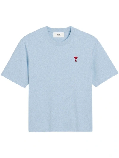 Shop Ami Alexandre Mattiussi Ami Paris T-shirts & Tops In Blue