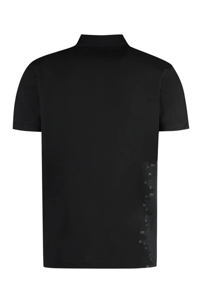 Shop Hugo Boss Boss Short Sleeve Cotton Pique Polo Shirt In Black