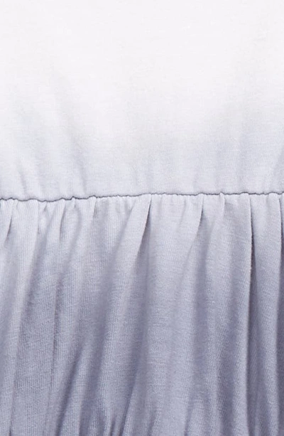 Burt's Bees Baby Dip Dye Organic Cotton Dress In Blue Smoke