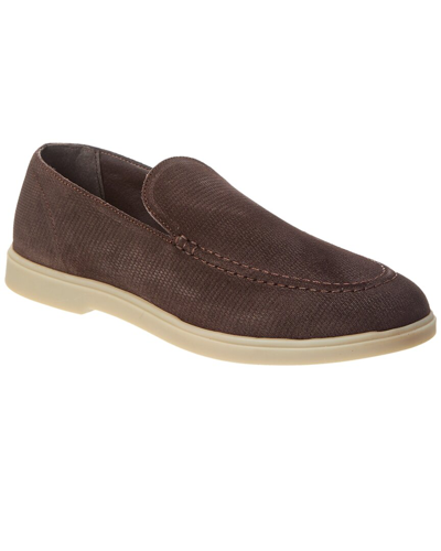 Shop M By Bruno Magli Lucio Suede Loafer In Brown