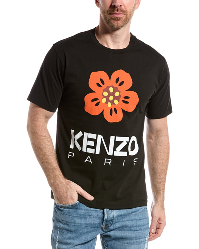 Shop Kenzo Boke Flower T-shirt In Black