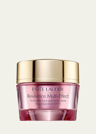 Shop Estée Lauder Resilience Multi-effect Tri-peptide Face And Neck Moisturizer Crème Spf 15
