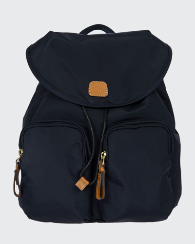Shop Bric's Small X-travel City Backpack In Navy