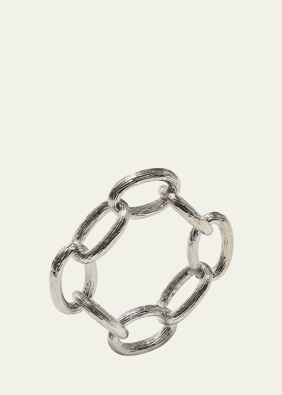 Shop Kim Seybert Chain Link Napkin Ring In Silver