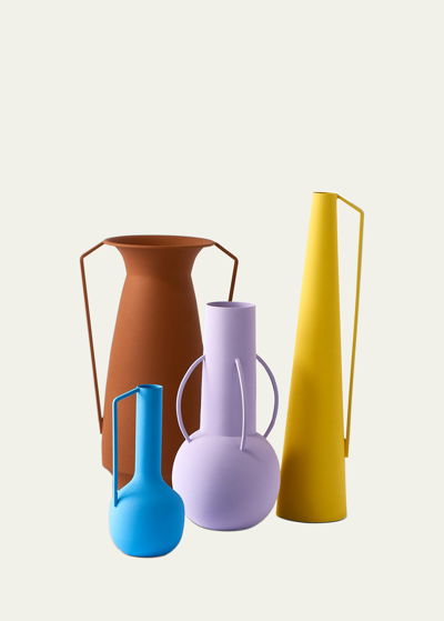 Shop Polspotten Roman Vases, Set Of 4 In Multi 1