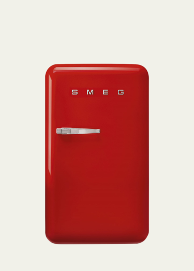 Shop Smeg Fab10 Retro-style Mini Fridge, Right Hinge In Red