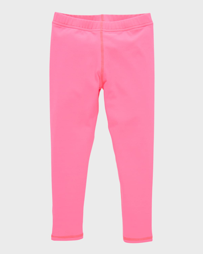 Shop Terez Girl's Slim-fit Legging In Pink
