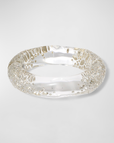 Shop Alexis Bittar Confetti Crystal Lucite Hinge Bracelet