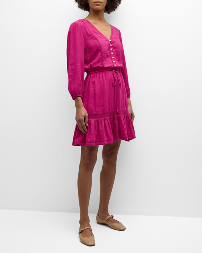 Shop Rails Lilibet Drawstring Mini Dress In Radiance