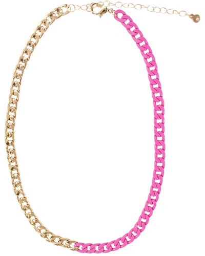 Shop Roller Rabbit Elliana Necklace In Pink