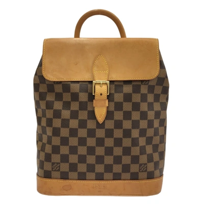 Pre-owned Louis Vuitton Arlequin Canvas Backpack Bag () In Brown