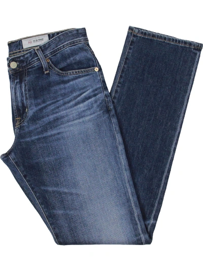 Shop Adriano Goldschmied The Graduate Mens Denim Tailored Fit Jeans In Blue