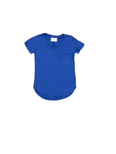 Sol Angeles Essential Torque Tee V Neck In Mar In Multi