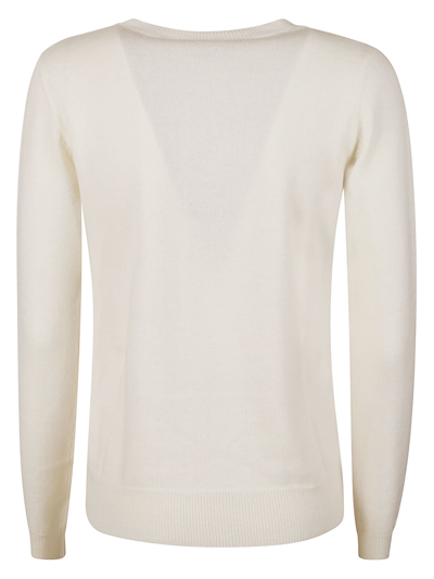 Shop Max Mara Bari Sweater In Bianco