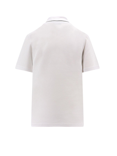 Shop Moncler Logo Patch Polo Shirt In Non Definito