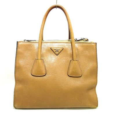 Shop Prada Exotic Leathers Tote Bag () In Brown