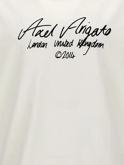 Shop Axel Arigato 'essential' T-shirt In White