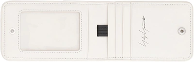 Shop Y-3 Adidas Leather Card Holder In Black
