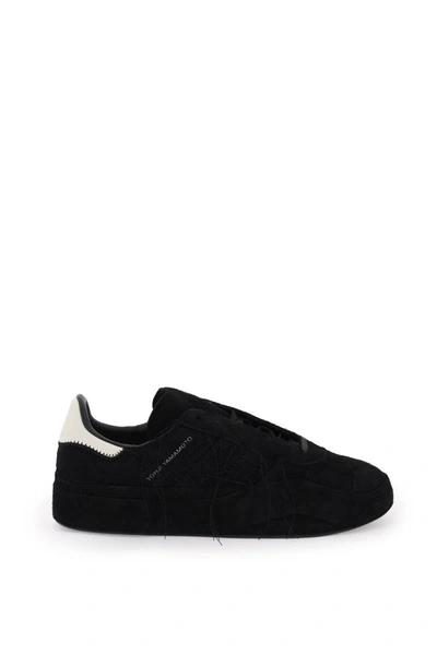 Shop Y-3 Gazelle Sneakers In Black