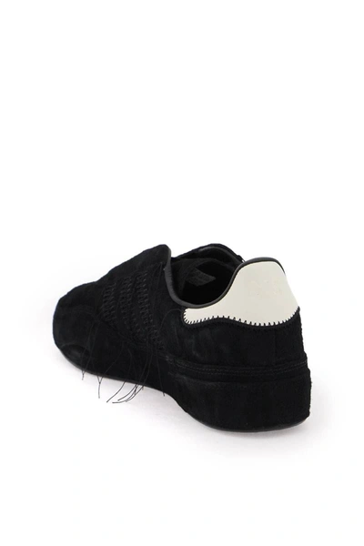 Shop Y-3 Gazelle Sneakers In Black