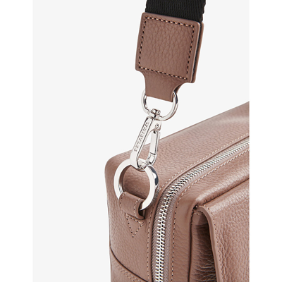 Shop Whistles Women's Yellow Bibi Leather Crossbody Bag
