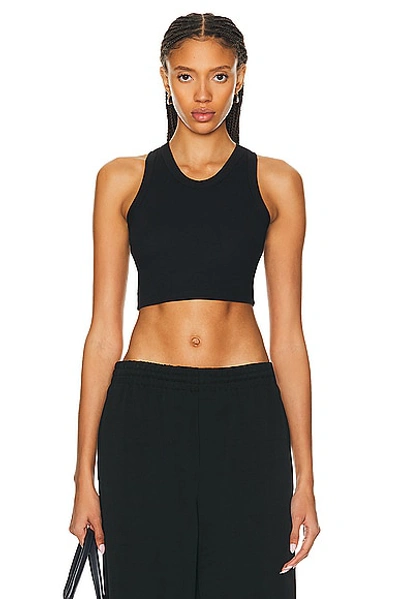 Shop Leset Kelly Racerback Tank Top In Black