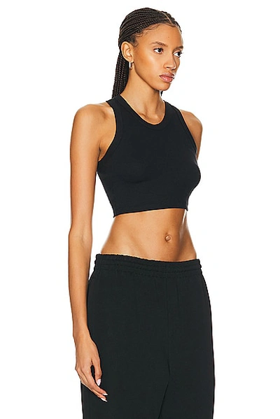 Shop Leset Kelly Racerback Tank Top In Black