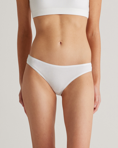 Shop Quince Women's Bikini In Soft White
