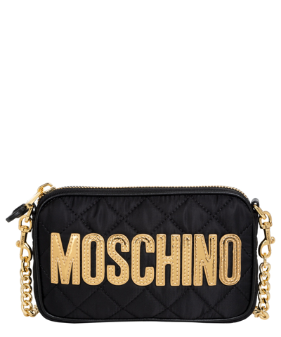 Shop Moschino Crossbody Bag In Black