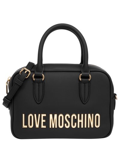Shop Love Moschino Handbag In Black